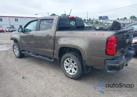 2017 Chevrolet Colorado Lt из США, поврежденный, VIN 1GCGTCEN0H1222538
